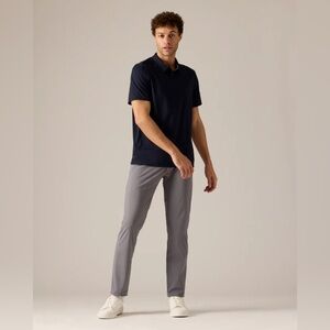 RHONE Classic Commuter Pants in Smoked Pearl Grey Men’s 40 $138 100161
